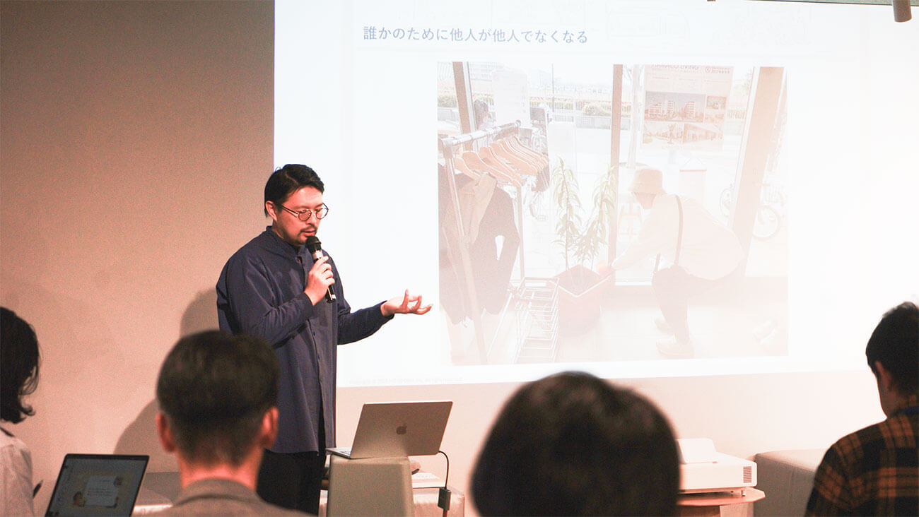 イベントに登壇した荒昌史さん