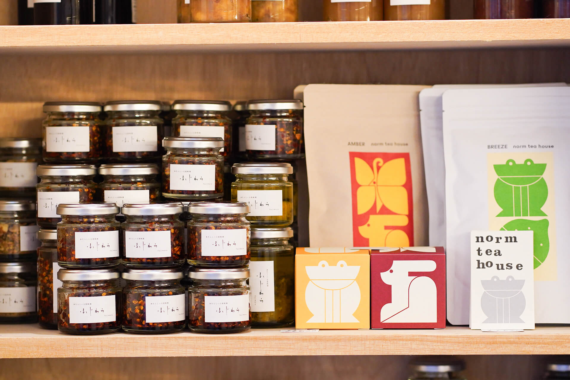 商品が置いてある棚