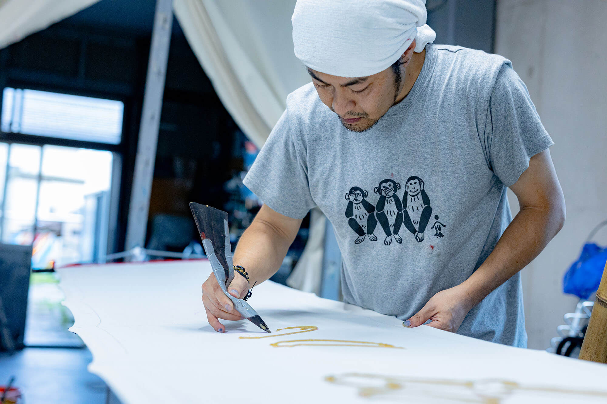 琴平 染匠吉野屋の人物写真