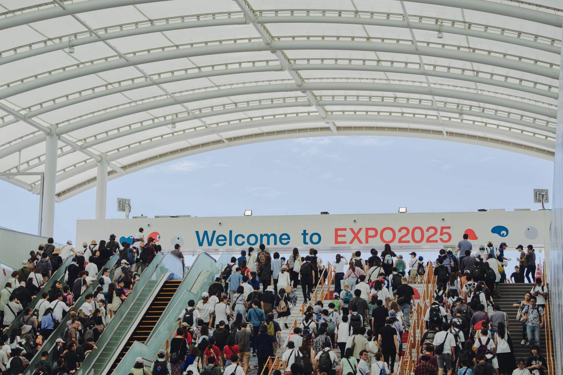 写真：万博会場の様子