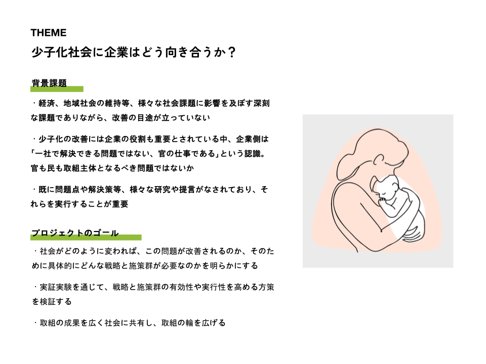 実施テーマ例（2025年度プロトタイププロジェクト概要）