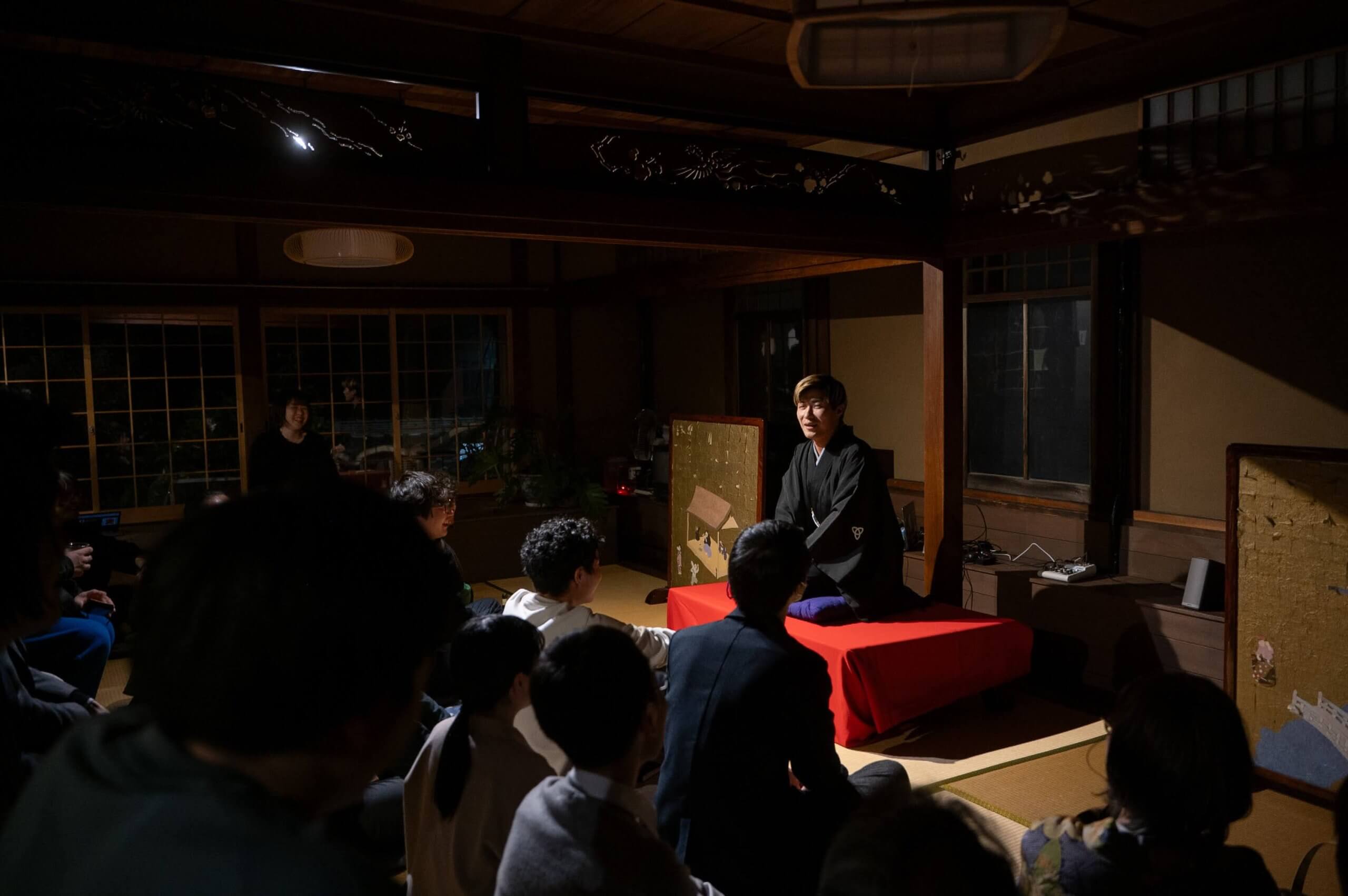 寄せをしている写真