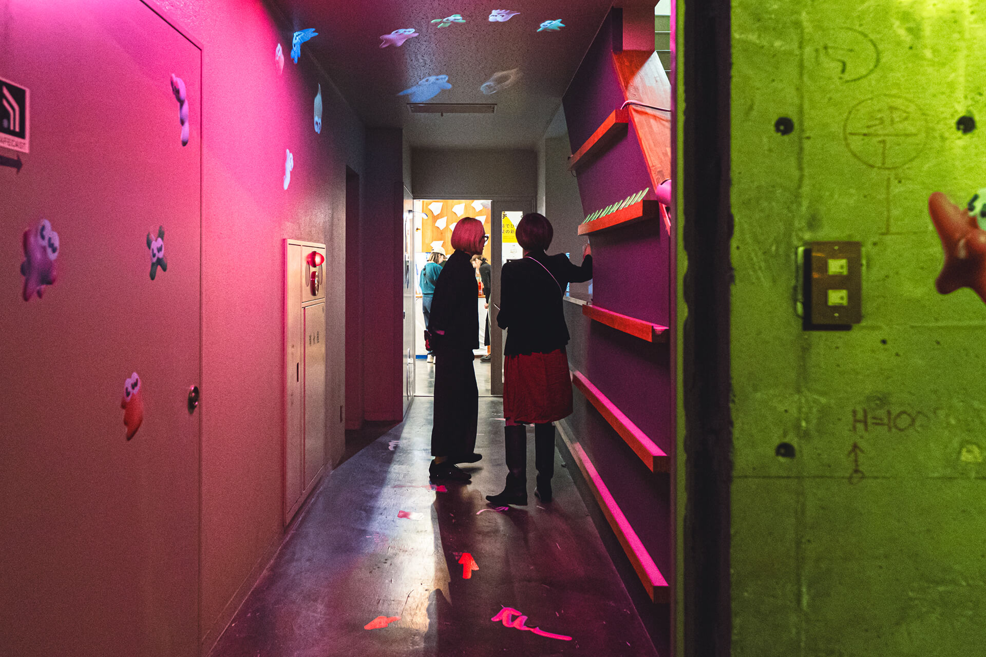 キャラクターが彩る空間