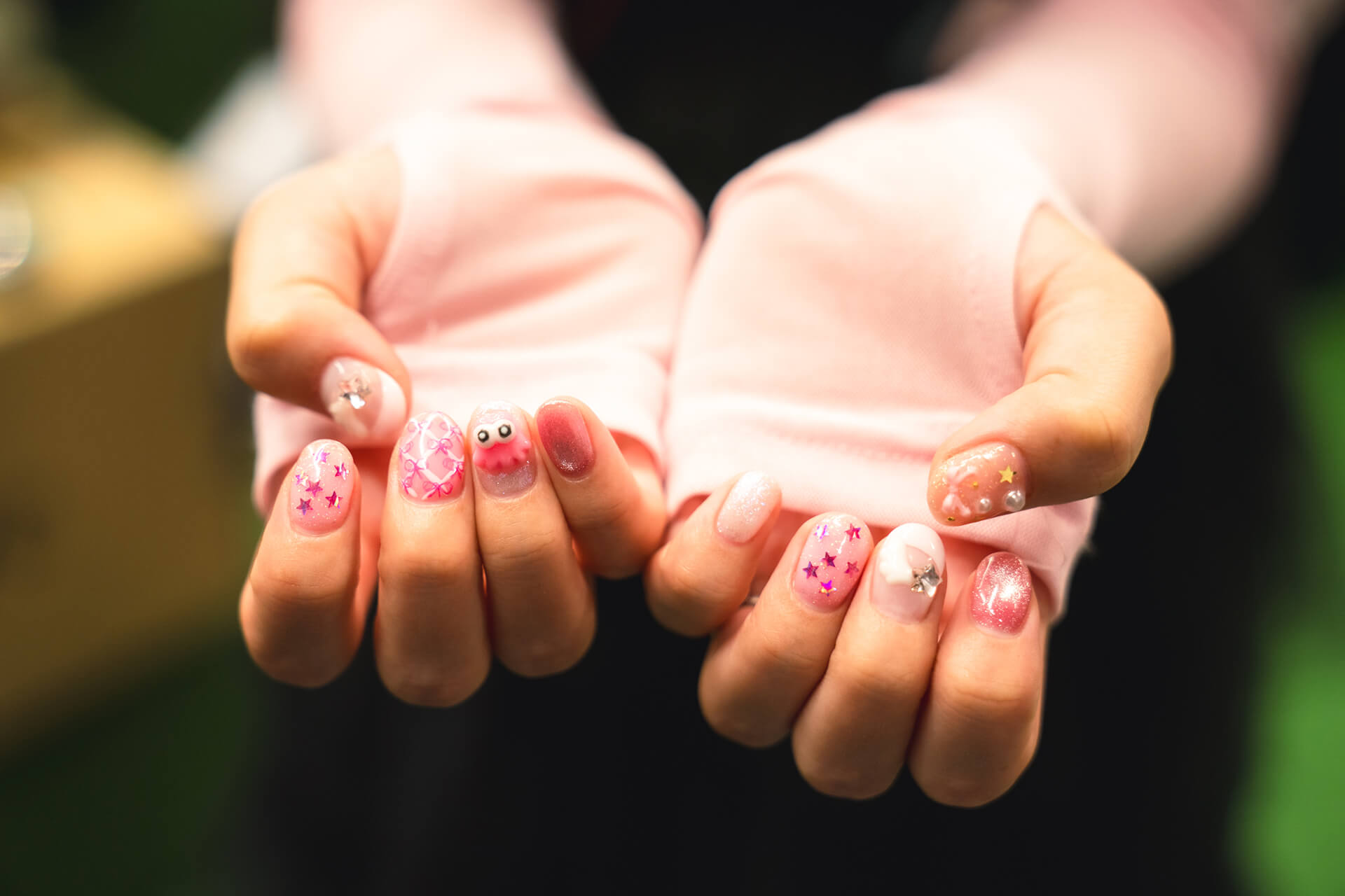 キャラクターのネイル