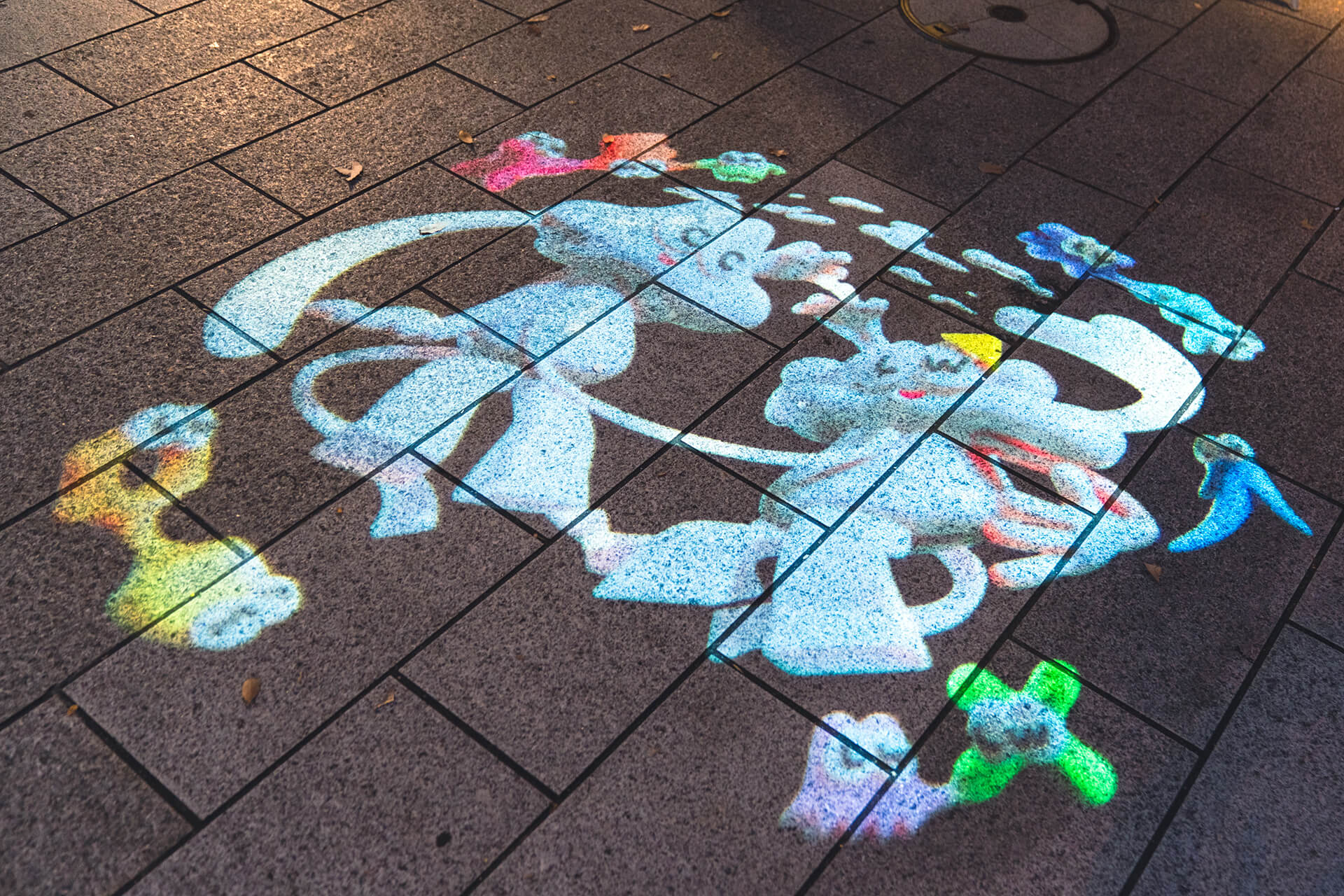 キャラクターのエントランスサイン