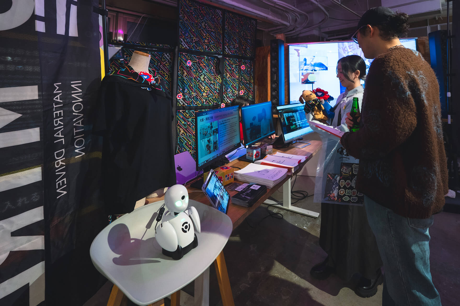 マテリアル展示写真