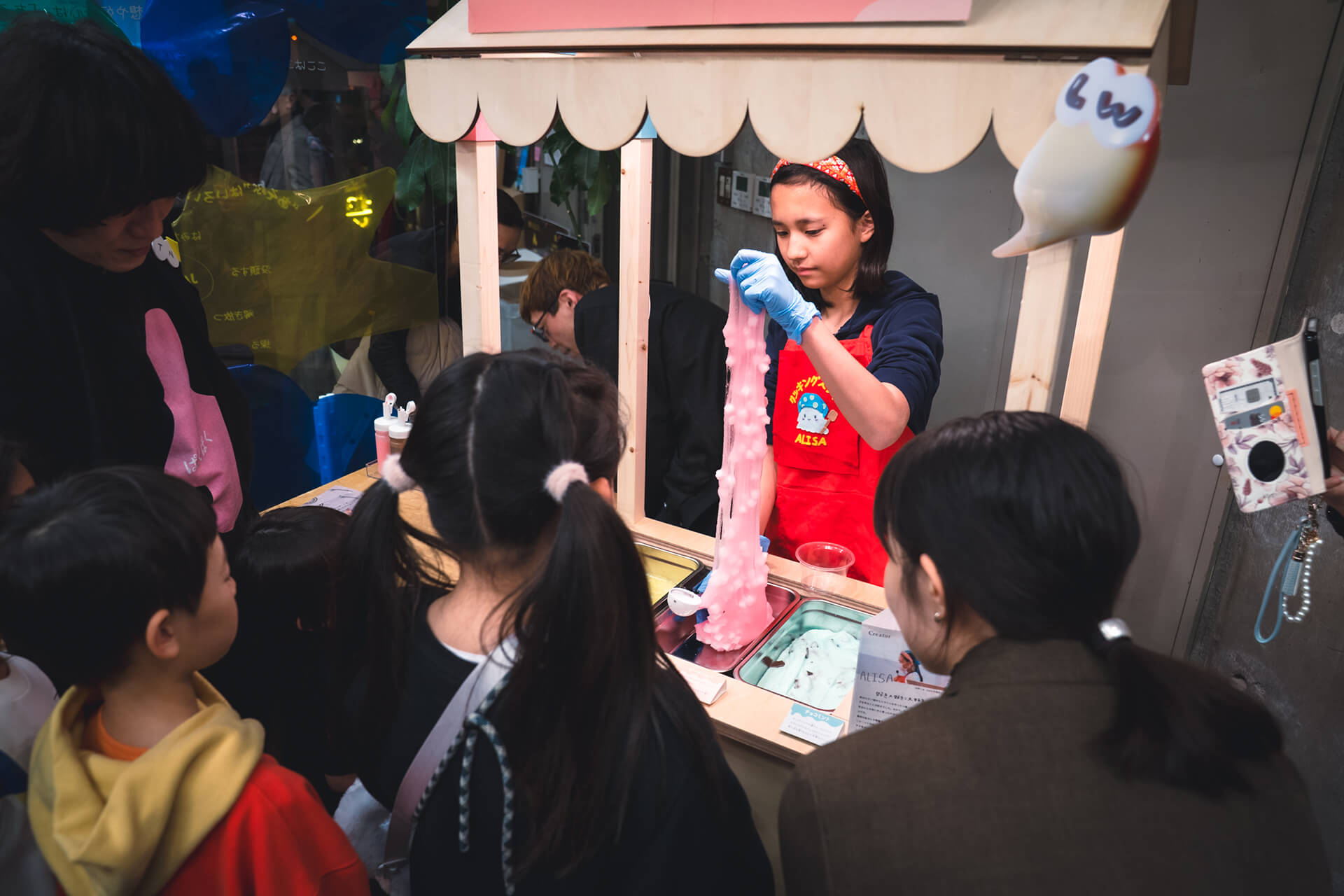 スライムのワークショップ写真