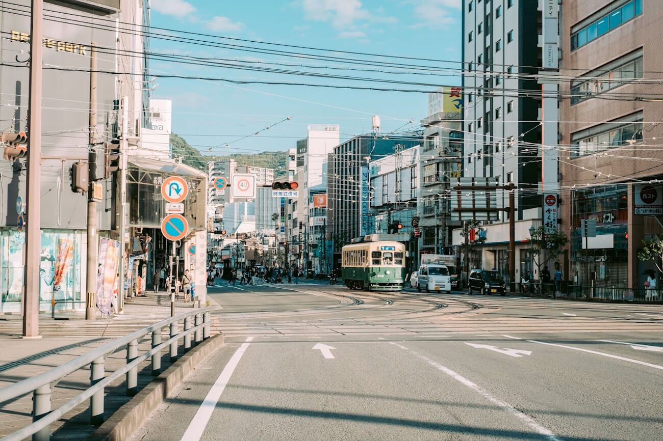 長崎のまちの写真
