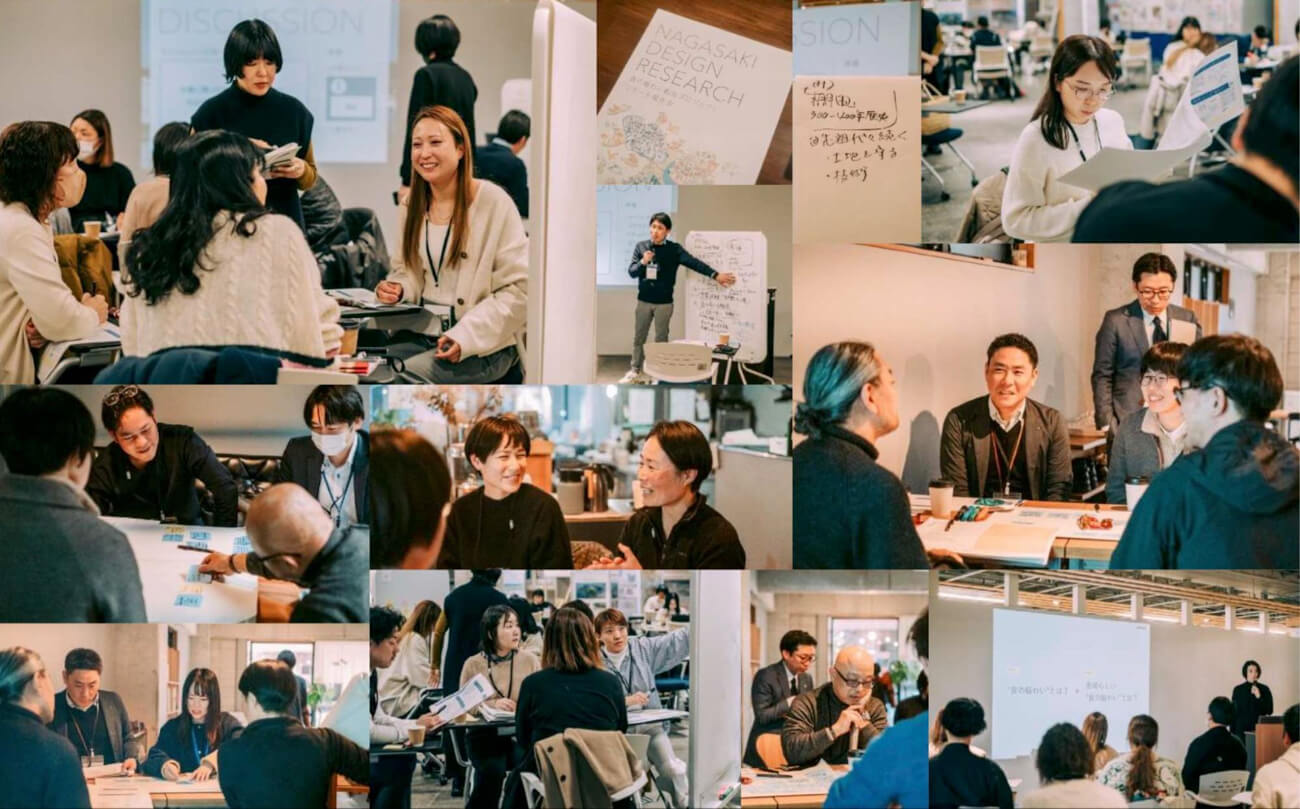 県内の方々と話している様子の写真