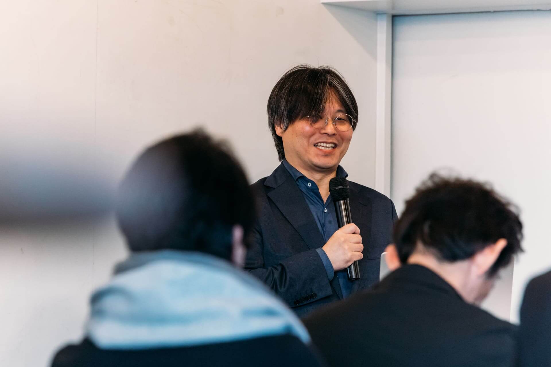 東京科学大学 環境・社会理工学院 教授　辻本 将晴先生が登壇する様子