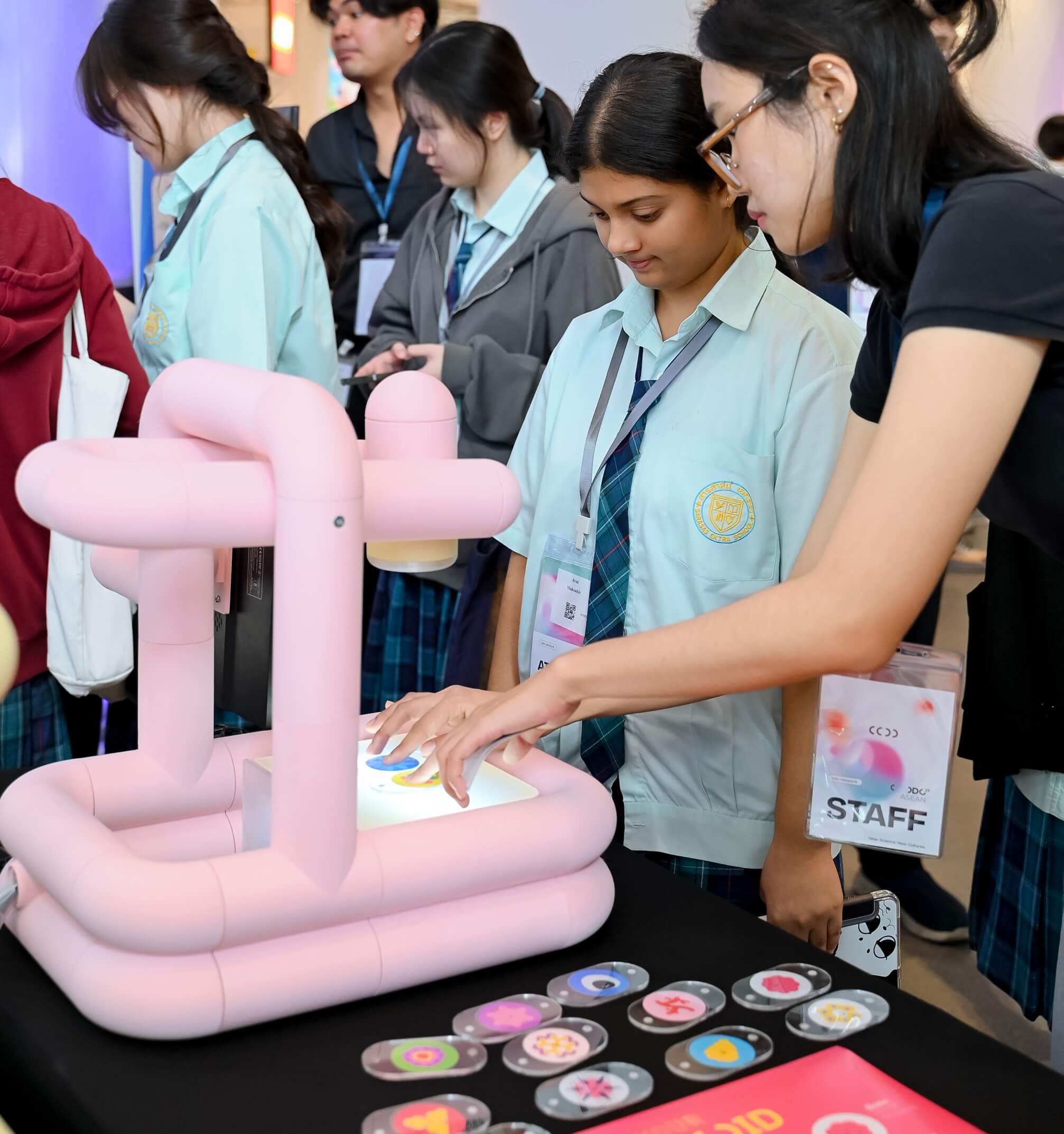 Grow:IDを操作している様子