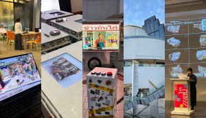 The ripple effect of MVMNT <br />
Behind the scenes of the [UN]REAL ESTATE exhibition at MAB25, Bangkok