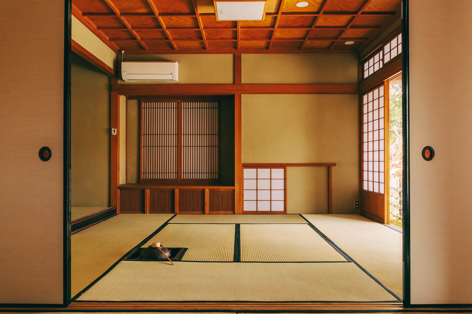 The community hall at Inohana-tei