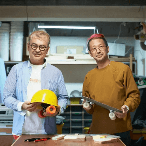 制作パートナー、岩沢兄弟の写真